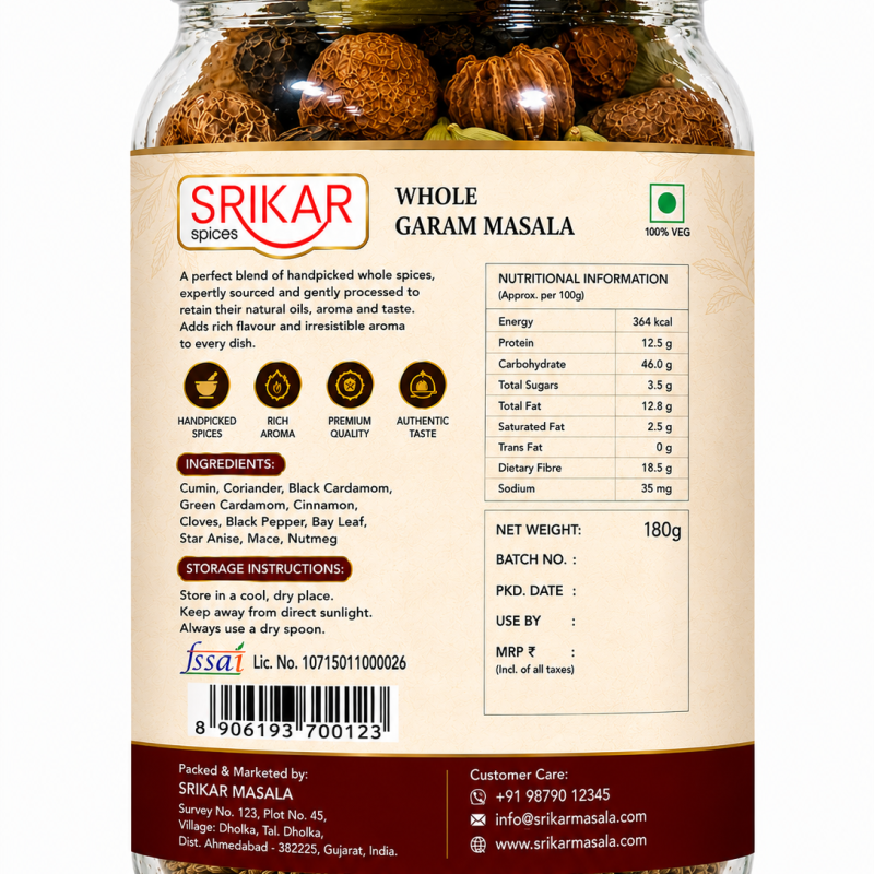 Whole Spices Combo