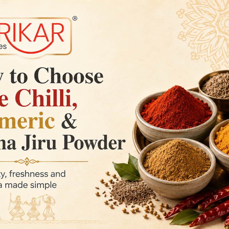 How to Choose Pure Chilli, Turmeric and Coriander-Cumin Powder